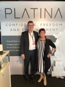 The scientists leading the Platina revolution - Professor Peter Bjerring and Dr Dianne Quibell